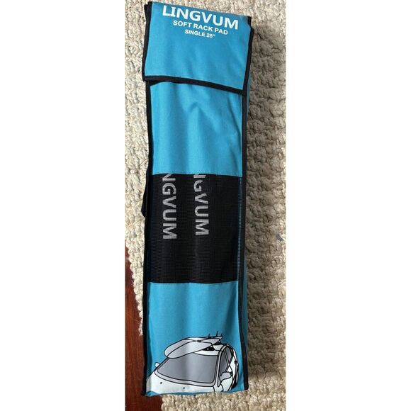 LINGVUM Single 28 Inch Car Soft Roof Rack Pad - Kayak Surfboard SUP Canoe Kite - Picture 1 of 2